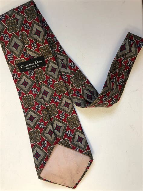 vintage christian dior necktie